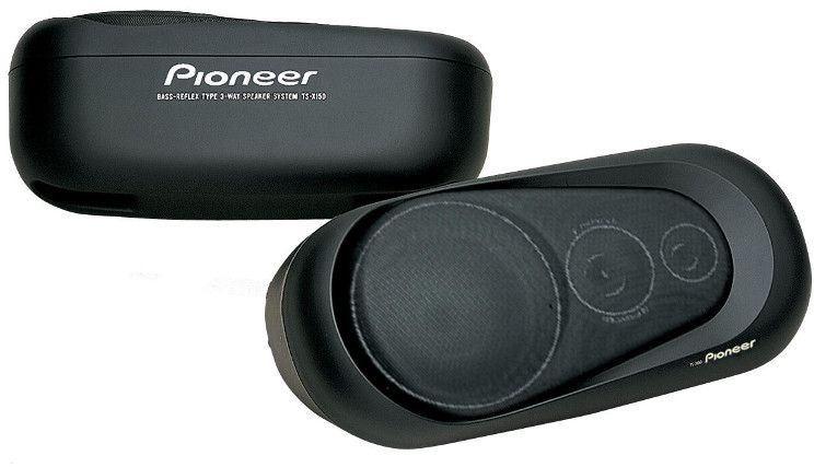 Pioneer TS-X150 - 3-Way Box Type Car Speakers