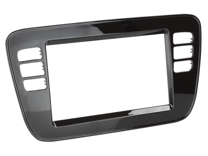 ACV 381320-36-2 - VW UP! Seat Mii Skoda Citygo Gloss Black Double DIN Fascia