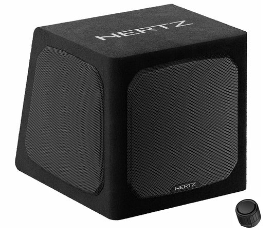 Hertz Dieci DBA 201 - 8" 440 W Active Subwoofer Box with Double Passive Radiators