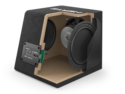 Hertz Dieci DBA 201 - 8" 440 W Active Subwoofer Box with Double Passive Radiators
