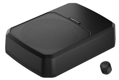 Hertz DBA 201F Flat Sealed Active Under Seat Space Saving Subwoofer 440W