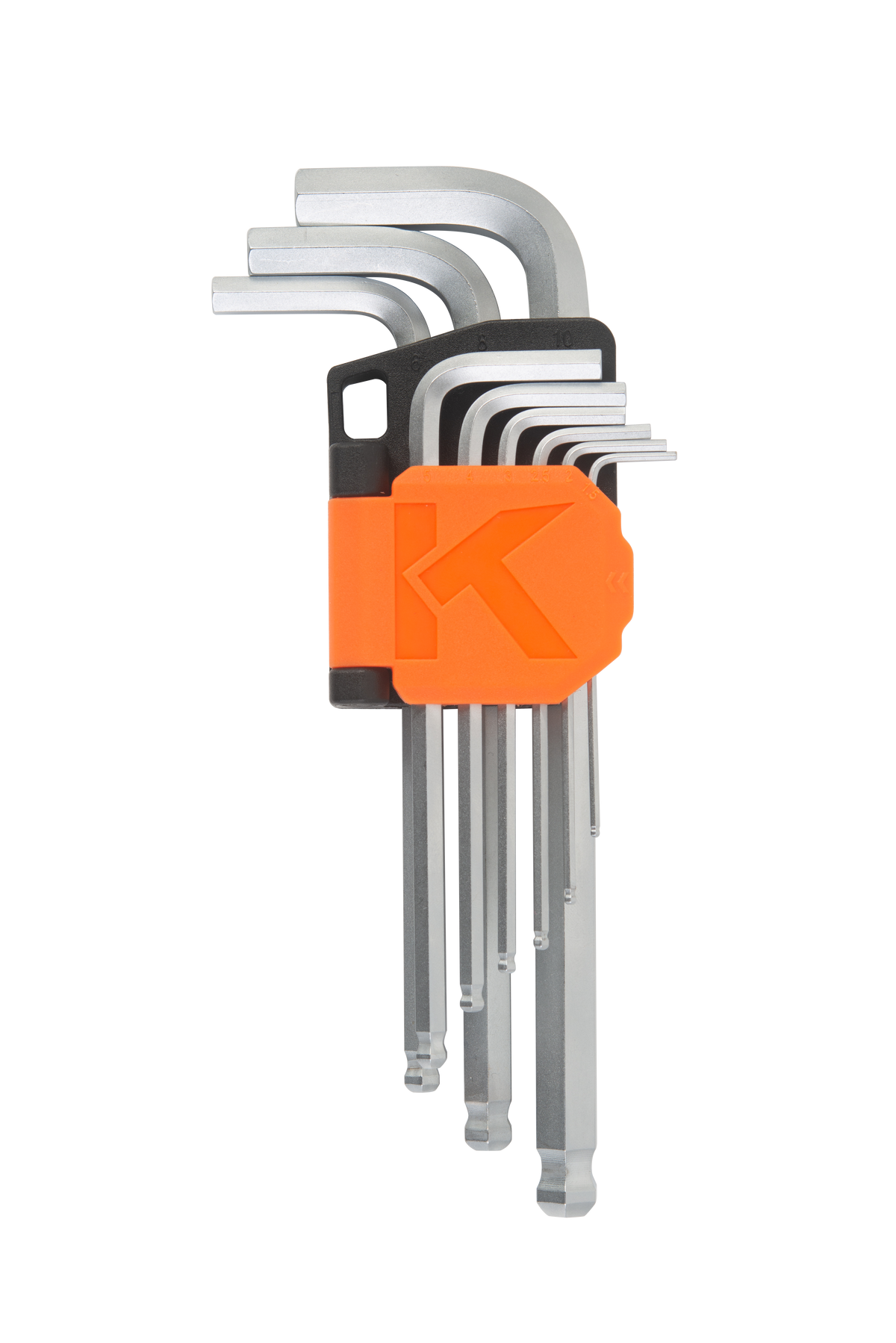 Kendo 20736 - Heavy Duty Magnetic Hex With Ball End Allen Key Set