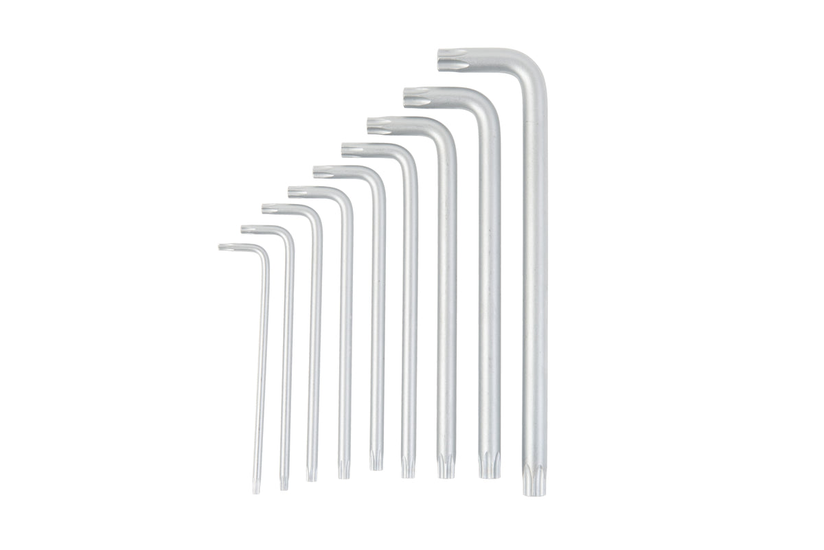 Kendo 20742 - Heavy Duty 9 Piece Magnetic Torx Key Set