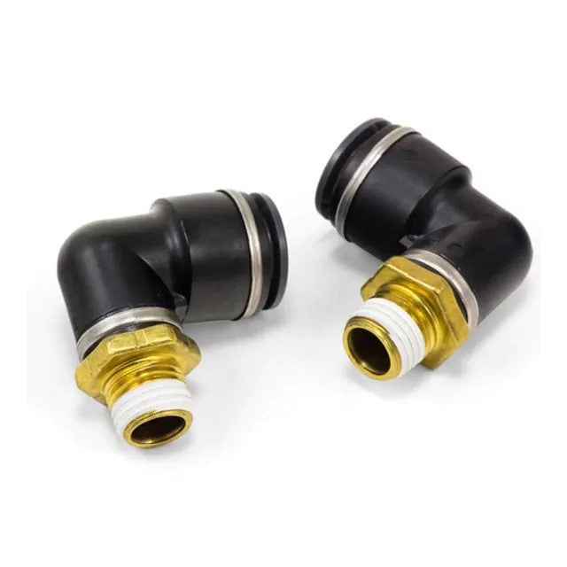 Air Lift 21263 - Elbow Male – 1/4" MNPT x 1/2" PTC–DOT–SMC