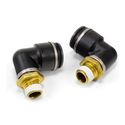 Air Lift 21263 - Elbow Male – 1/4" MNPT x 1/2" PTC–DOT–SMC