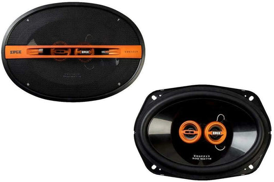 Edge EDST219-E6 - 6"x9" Car Shelf 2-Way Coaxial Speakers 200W