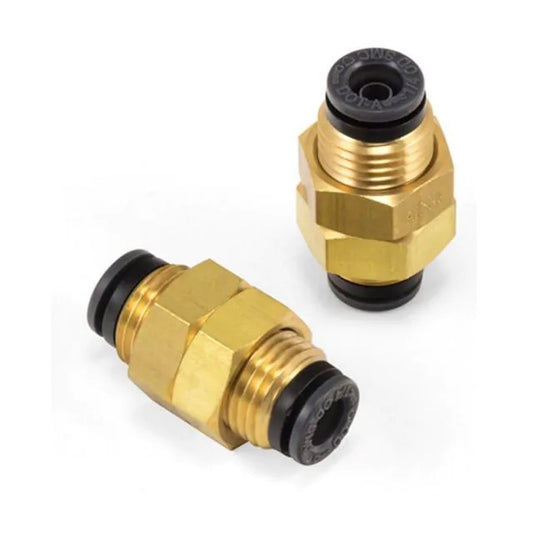 Air Lift 22652 Bulkhead Union – 1/4" PTC x 1/4" PTC–DOT–SMC