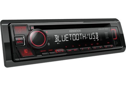 Kenwood KDC-BT460U - CD/MP3 Receiver USB Aux Bluetooth Car Stereo