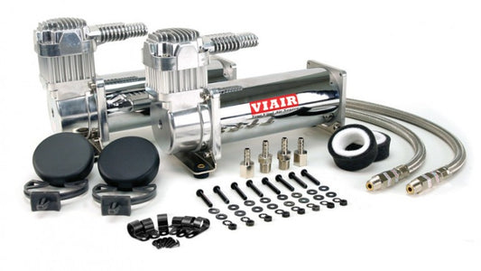 Viair 444c - Dual Air Compressors Twin Kit Chrome