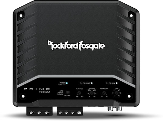 Rockford Fosgate Prime R2-250X1 - Mono Class D Amplifier