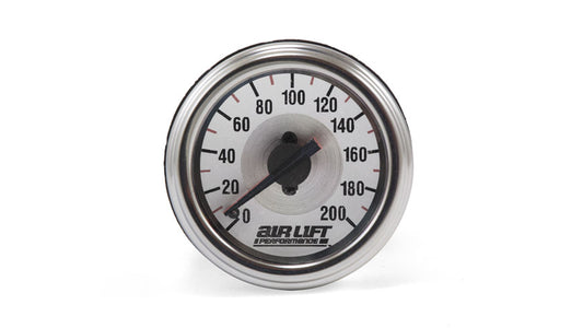 Air Lift 26228 - Dual Needle Pressure Gauge - 200PSI