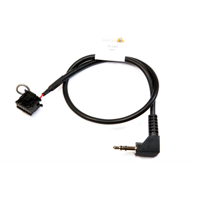 InCar Tec 29-001 Alpine patch lead to be used with In car Tec 29 series steering wheel controls