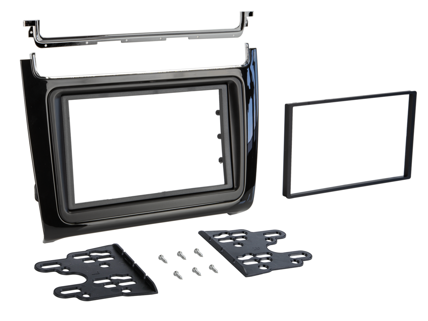 ACV 381320-41-2 - VW Polo 2014-2017 Double DIN Fascia