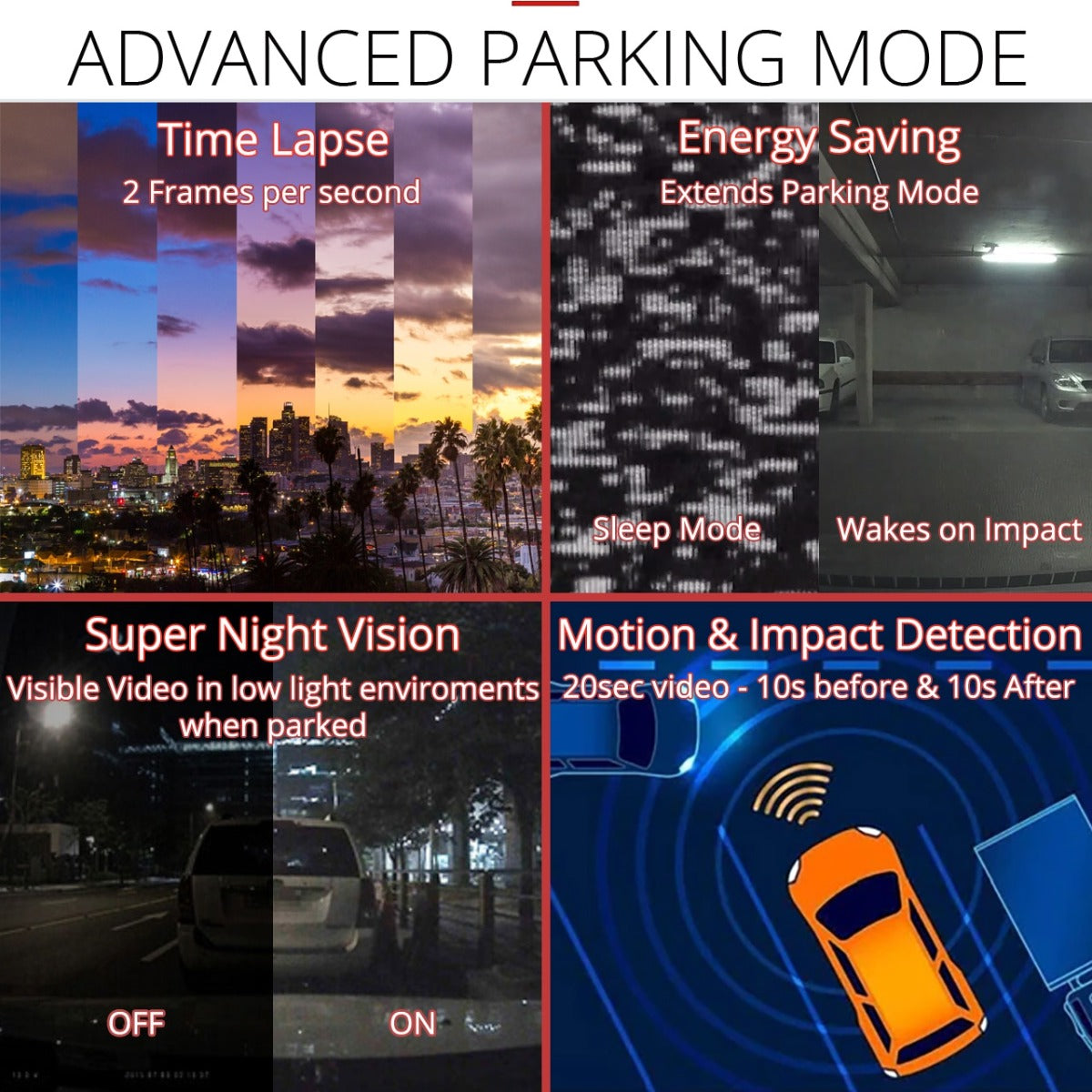 Thinkware ARC 900 - 2 Channel 4K UHD Front & 2K QHD Rear Dashcam