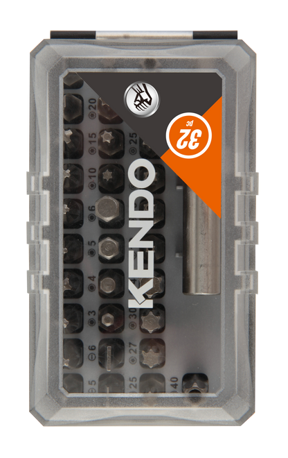 Kendo 32503433 - 32pc Screwdriver Bit Set