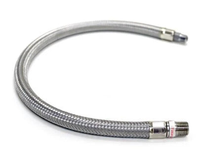 Airlift 20998 - Strut Steel Braided Leader Line Hose 1/8" NPT Thread