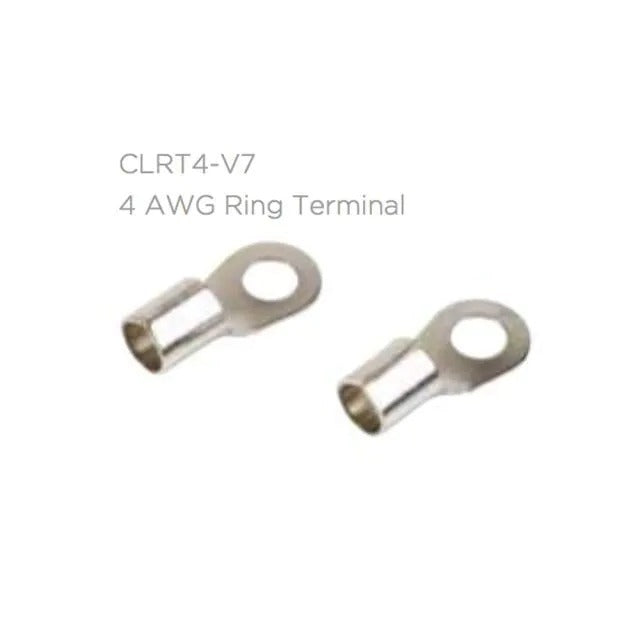 Vibe CLRT4-V7 - 4 AWG Ring Terminal (Pack of 1 Pair)