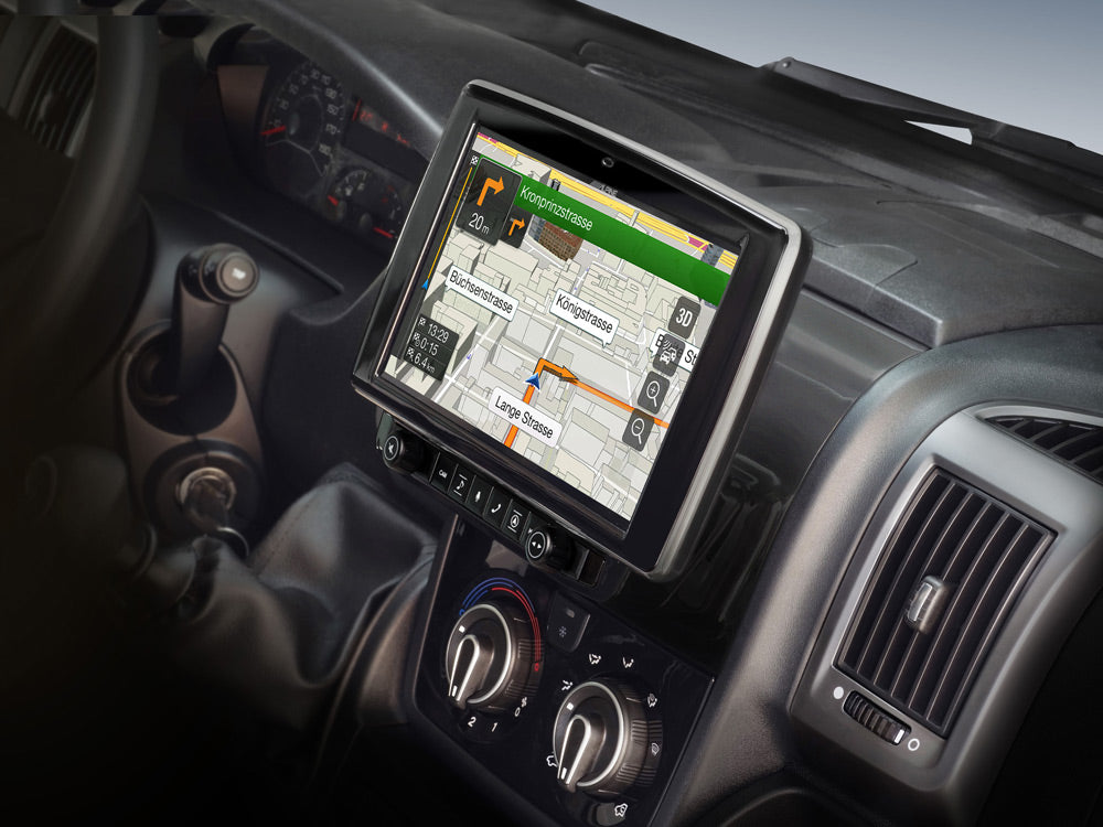 Alpine X903D-DU 9” Navigation for Fiat Ducato III, Citroën Jumper II and Peugeot Boxer II TomTom maps Apple CarPlay and Android Auto