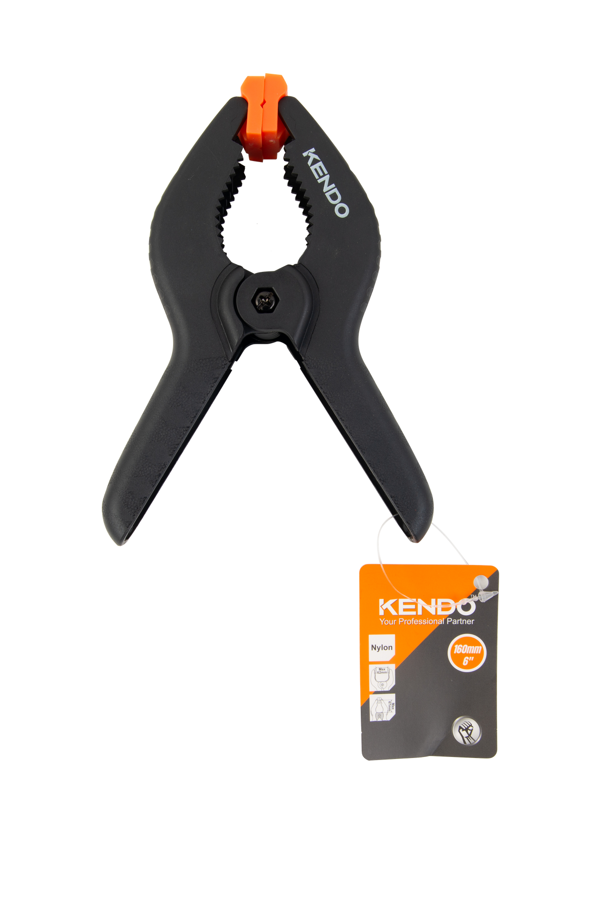 kendo 40123 - Heavy Duty 6" Spring Clamp (Pack of 4)