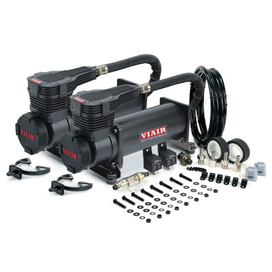 VIAIR 485C Gen. 2 Compressors Dual Value Pack Black