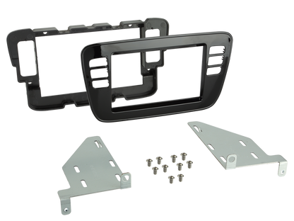 ACV 381320-36-2 - VW UP! Seat Mii Skoda Citygo Gloss Black Double DIN Fascia