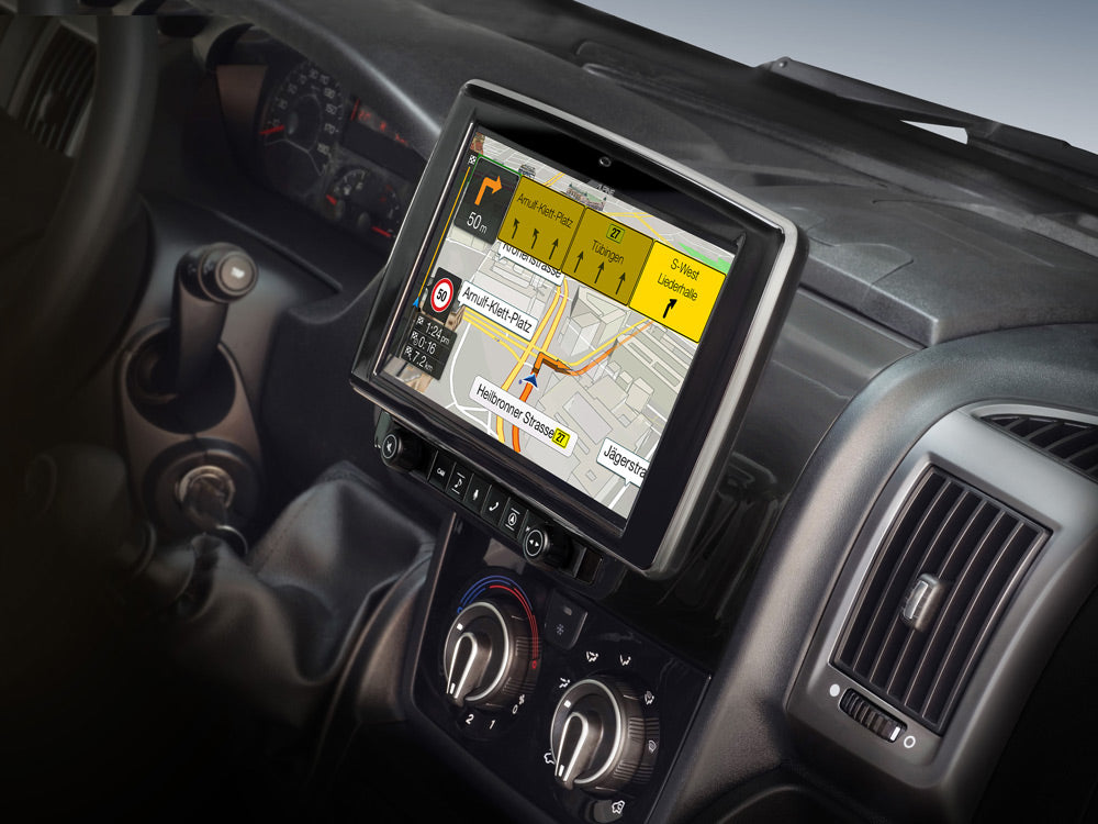 Alpine X903D-DU 9” Navigation for Fiat Ducato III, Citroën Jumper II and Peugeot Boxer II TomTom maps Apple CarPlay and Android Auto