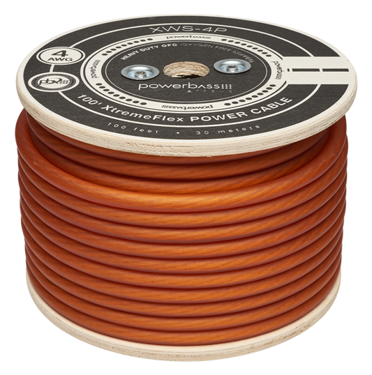 Powerbass XWS-4P 100% OFC 4 AWG Power Wire 30 Metres