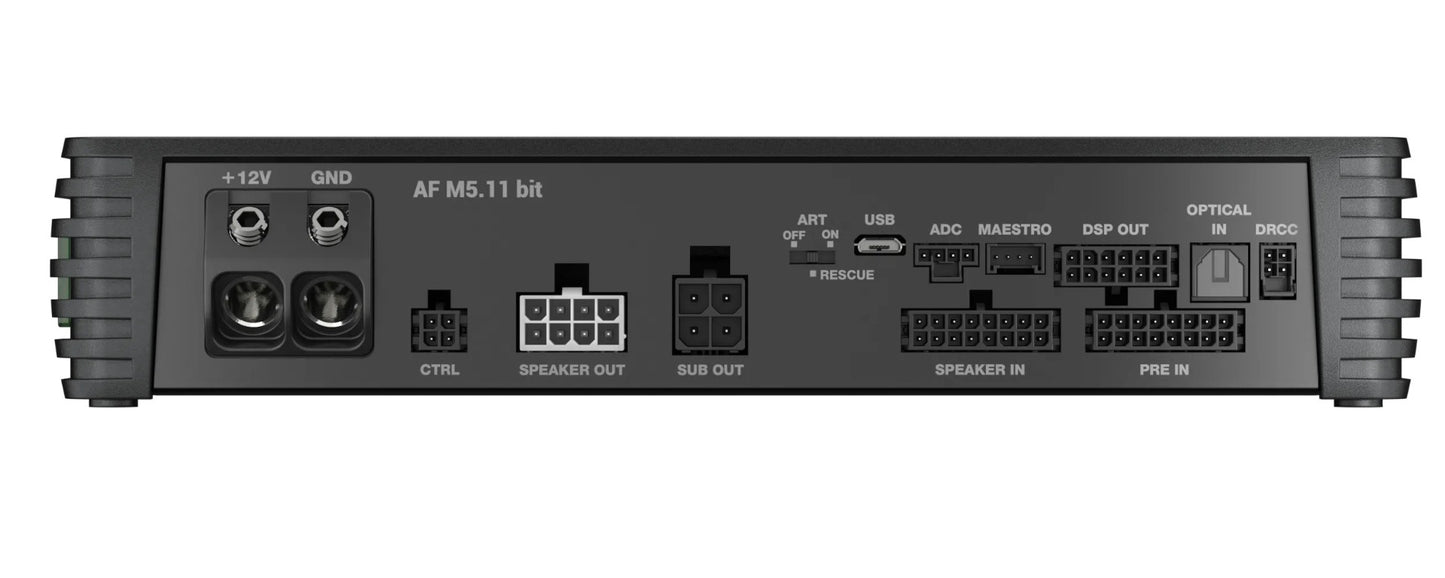 Audison AF M5.11 Bit - Forza 5 Channel Amplifier with 11 Channel DSP Control