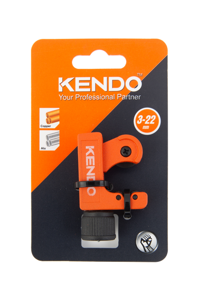 Kendo 50307 - Mini Pipe Tube Cutter 3mm - 22mm Copper Brass Brake Aluminium Pipes Cutter