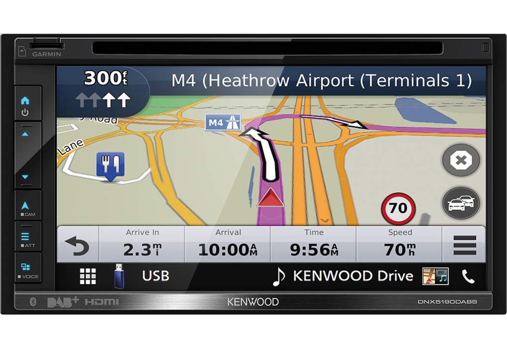EX-DEMO - Kenwood DNX5190DABS Navigation CarPlay Android Auto DAB