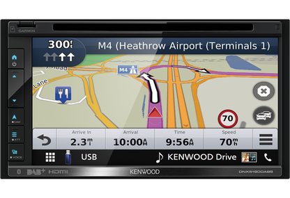 EX-DEMO - Kenwood DNX5190DABS Navigation CarPlay Android Auto DAB