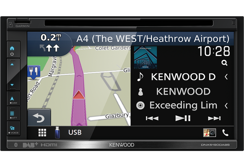 EX-DEMO - Kenwood DNX5190DABS Navigation CarPlay Android Auto DAB
