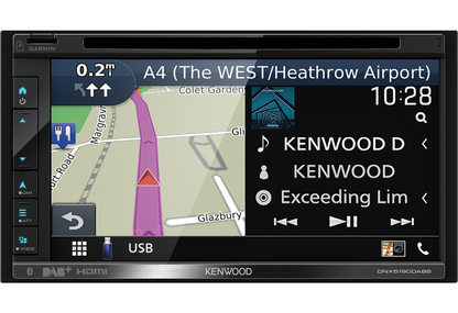 EX-DEMO - Kenwood DNX5190DABS Navigation CarPlay Android Auto DAB