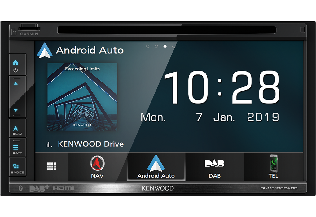 EX-DEMO - Kenwood DNX5190DABS Navigation CarPlay Android Auto DAB