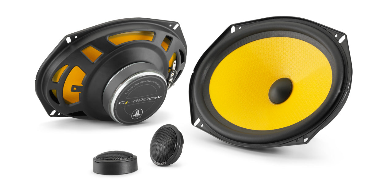 JL Audio C1-690 - 6"x 9" 2-Way Component Car Speakers 225W