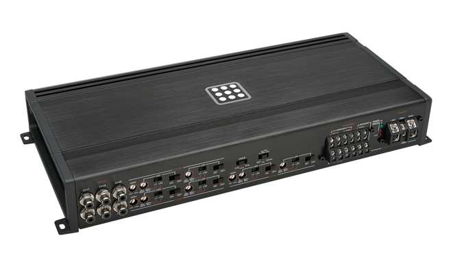 PowerBass PBX-600.6 High Efficiency 100w x 6 Full Range Digital 6 Channel Amplifier