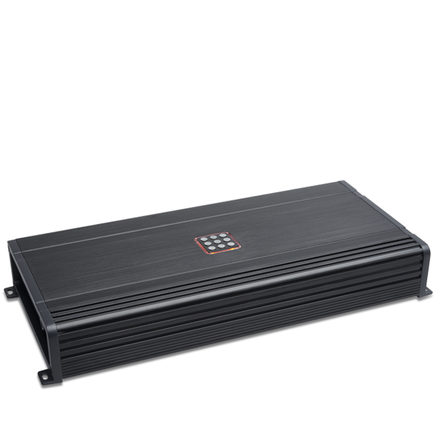 PowerBass PBX-600.6 High Efficiency 100w x 6 Full Range Digital 6 Channel Amplifier