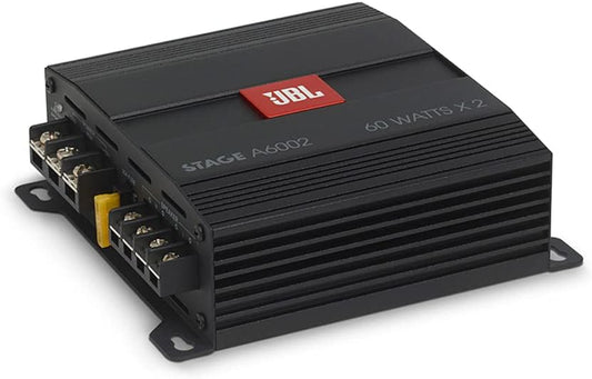 JBL STAGE A6002 - 2 Channel Amplifier 60W x2 @ 4 Ohm