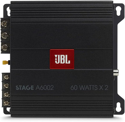 JBL STAGE A6002 - 2 Channel Amplifier 60W x2 @ 4 Ohm