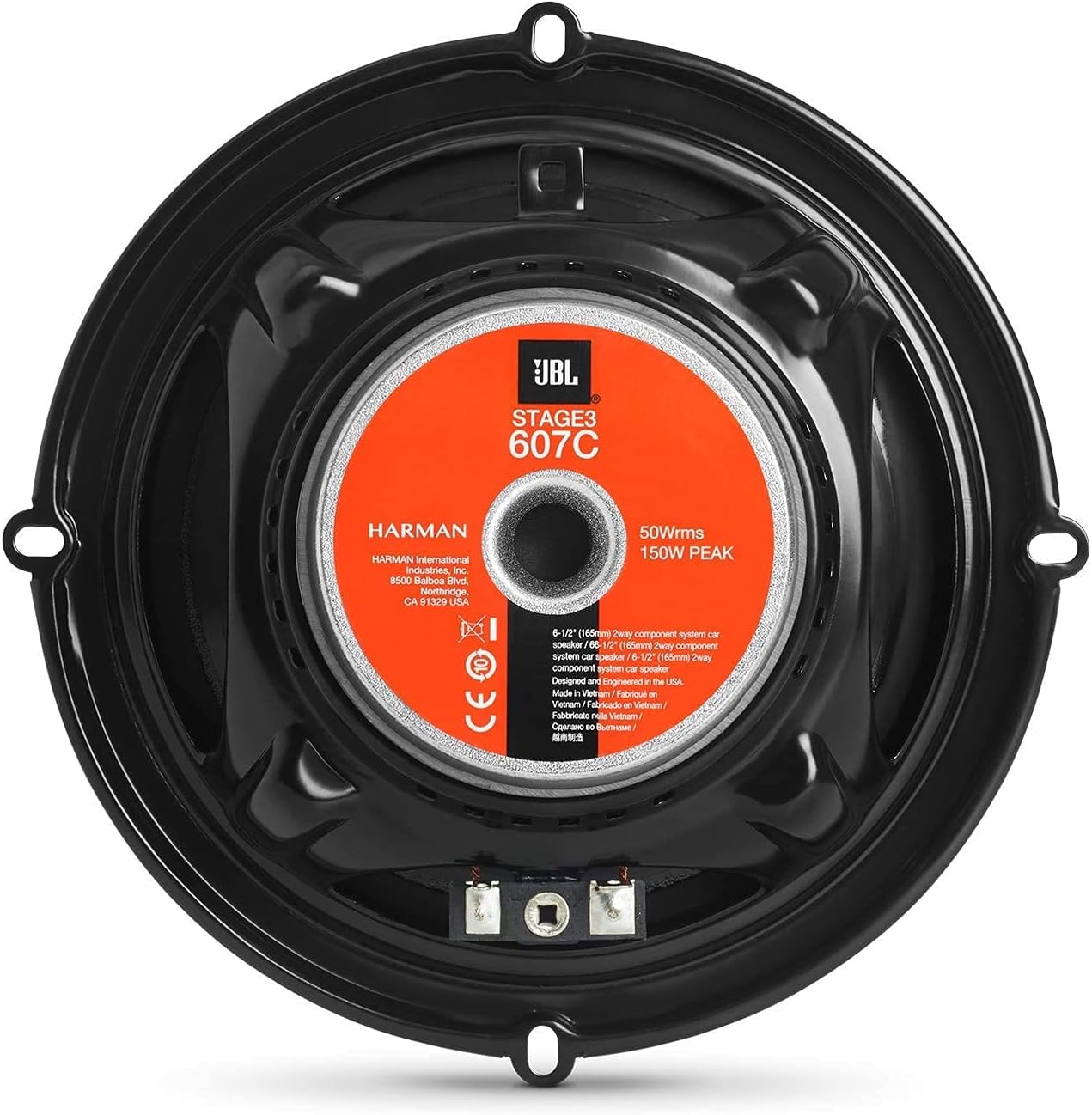 JBL Stage3 607CF - 6.5"  Way Component Speakers Factory Upgrade Without Grills