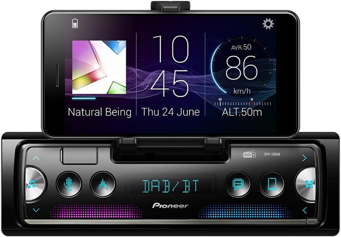 Pioneer SPH-20DAB - DAB/DAB+ Digital Radio, Bluetooth USB Spotify Reciever