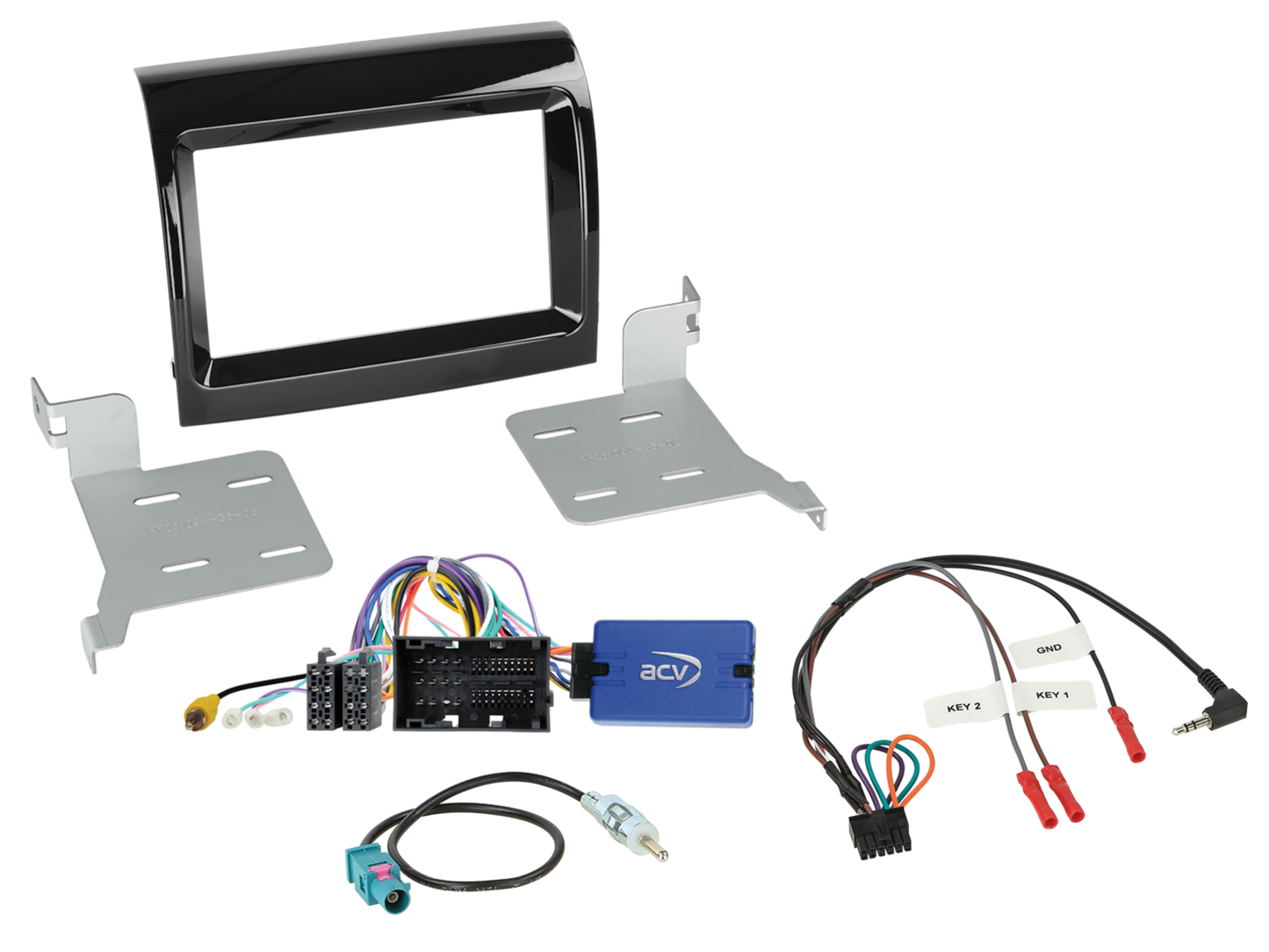 ACV 621094-35-3 - Fiat/Citroen/Peugeot/Vauxhall Double Din Fitting Kit