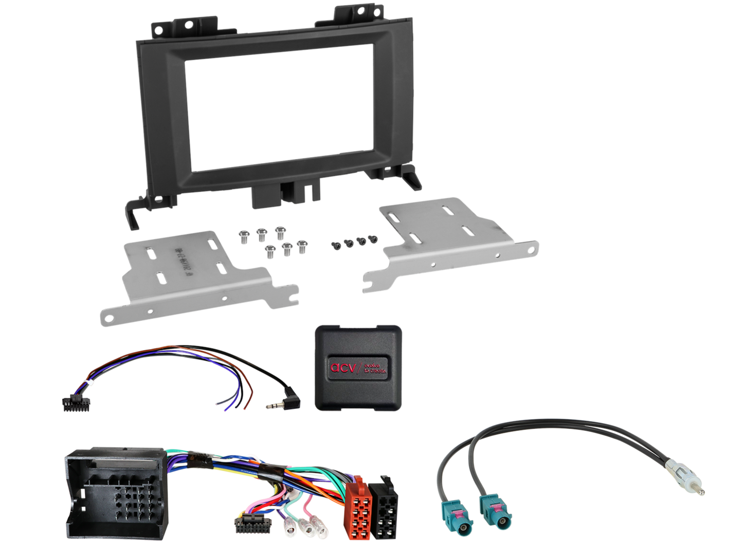ACV 621190-27-3 - Mercedes Double DIN Fitting Kit