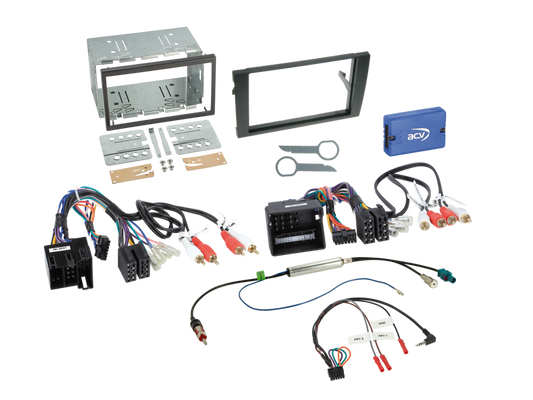 ACV 621320-18-1 - Audi A4 Double DIN Fitting Kit