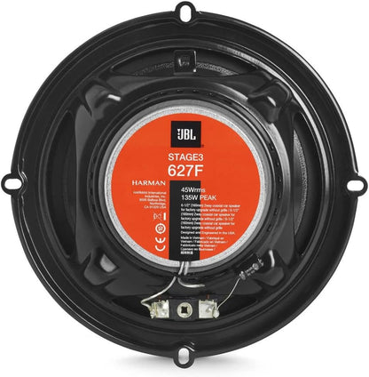 JBL Stage3 627F - 6.5" 2 Way Coaxial Speakers Factory Upgrade Without Grills