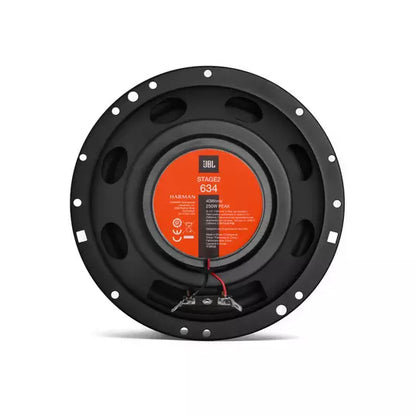 JBL Stage2 634 - 6.5" 3-Way Coaxial Speakers 4-ohm 500w Total Power