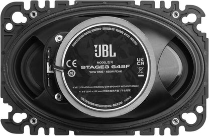JBL STAGE3 648F - Stage3 Gen2 6"X4" 2-Way Coaxial Speakers