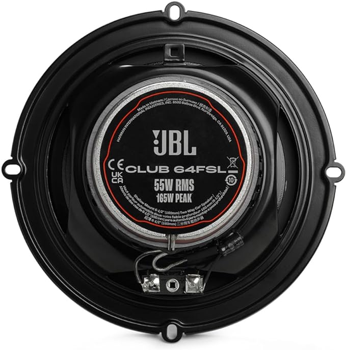 JBL Club 64 6.5” (160mm) 2-way Co-axial Car Speakers 360W