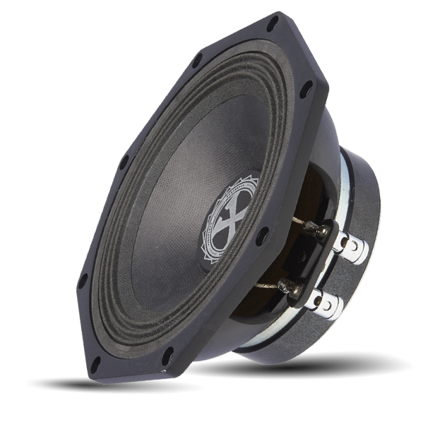 Powerbass XPRO-65CX Octagonal Mid Range Driver 4 ohm