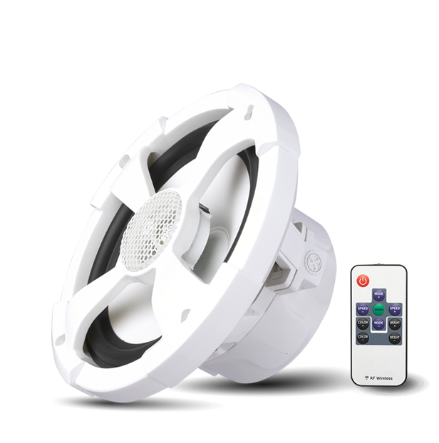 XL-62M 6.5" Marine Grade Coaxial with RGB Illumination